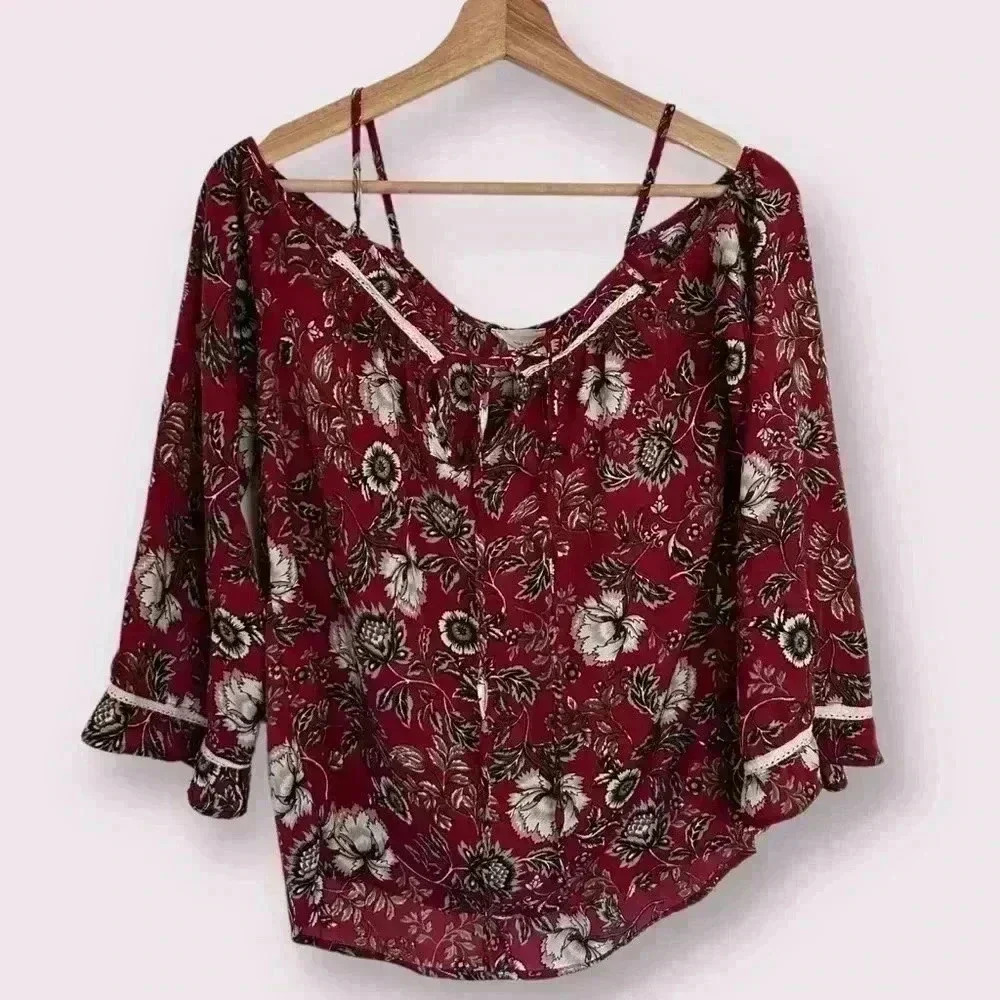 Wet Seal floral boho top